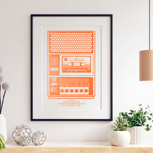 Load image into Gallery viewer, Cassette Player Favourite Song Print