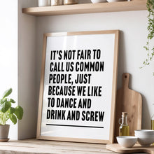 Load image into Gallery viewer, Common People Pulp Print