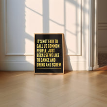 Load image into Gallery viewer, Common People Pulp Print