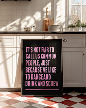 Load image into Gallery viewer, Common People Pulp Print