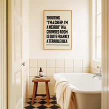 Load image into Gallery viewer, I'm A Creep Radiohead Print