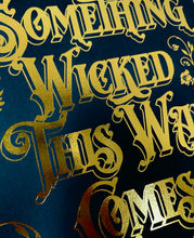 Load image into Gallery viewer, Gothic Typographic Foil Print