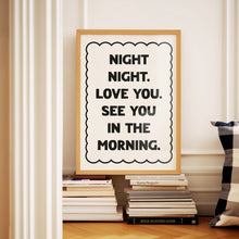 Load image into Gallery viewer, Night Night Print