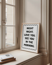 Load image into Gallery viewer, Night Night Print