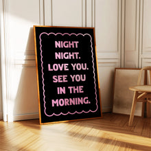 Load image into Gallery viewer, Night Night Print