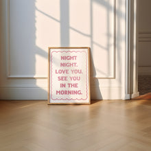 Load image into Gallery viewer, Night Night Print