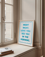 Load image into Gallery viewer, Night Night Print