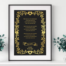 Load image into Gallery viewer, Personalised Wedding First Dance Song Print