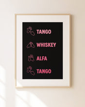 Load image into Gallery viewer, Twat Sign Language Print