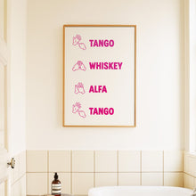 Load image into Gallery viewer, Twat Sign Language Print