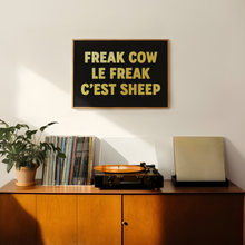 Load image into Gallery viewer, Freak Cow Le Freak C'est Sheep Print