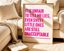 Load image into Gallery viewer, Tell Me Lies Fleetwood Mac Print