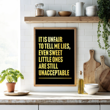 Load image into Gallery viewer, Tell Me Lies Fleetwood Mac Print
