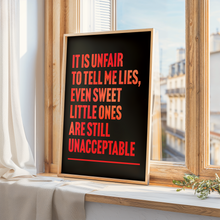Load image into Gallery viewer, Tell Me Lies Fleetwood Mac Print