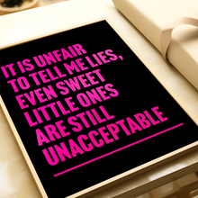 Load image into Gallery viewer, Tell Me Lies Fleetwood Mac Print