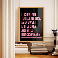 Load image into Gallery viewer, Tell Me Lies Fleetwood Mac Print