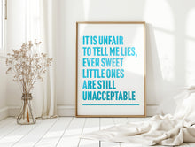 Load image into Gallery viewer, Tell Me Lies Fleetwood Mac Print