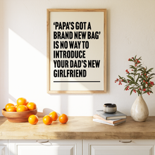 Load image into Gallery viewer, Papa's Got A Brand New Bag James Brown Print
