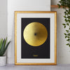 Solid Starburst Morse Code Song Lyric Print