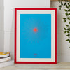 Starburst Morse Code Song Lyric Print