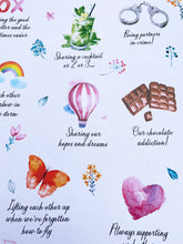 Load image into Gallery viewer, Personalised Illustrated Friend Print