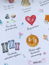 Load image into Gallery viewer, Personalised Illustrated Friend Print