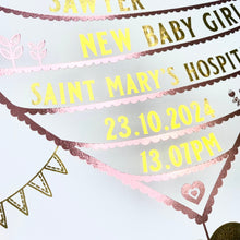 Load image into Gallery viewer, New Baby Girl Foil Print Gift