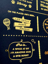 Load image into Gallery viewer, Personalised 40th Birthday My Story Print