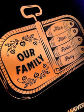 Load image into Gallery viewer, 9th Copper Wedding Anniversary Sardine Print