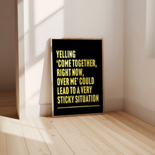 Load image into Gallery viewer, Come Together Beatles Print