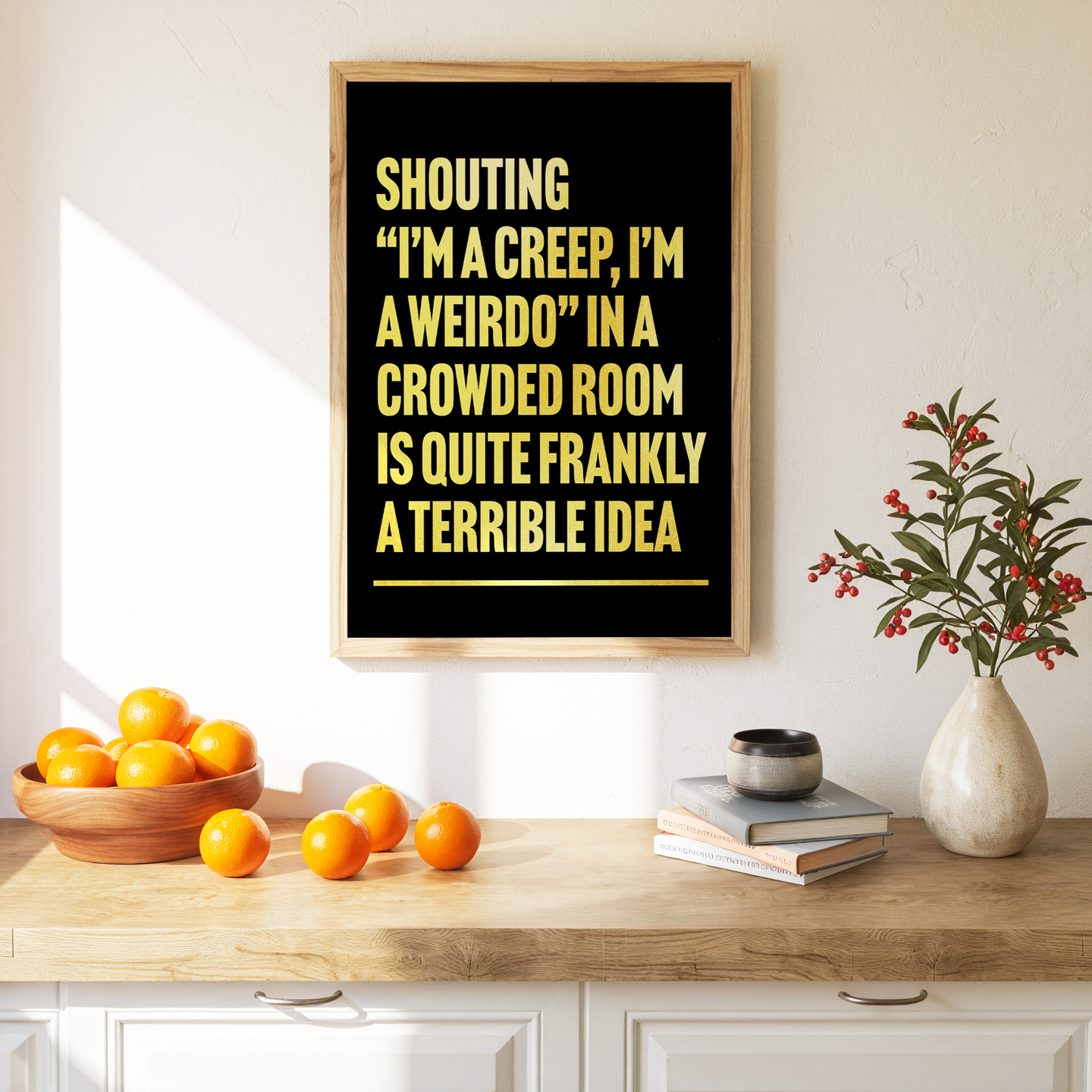 I'm A Creep Print