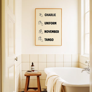 Cunt Sign Language Print