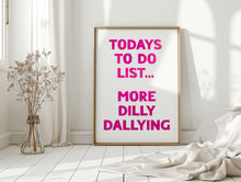 Load image into Gallery viewer, Todays To Do List Print