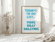Load image into Gallery viewer, Todays To Do List Print