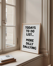 Load image into Gallery viewer, Todays To Do List Print
