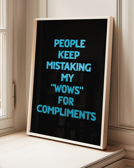 People Keep Mistaking Print