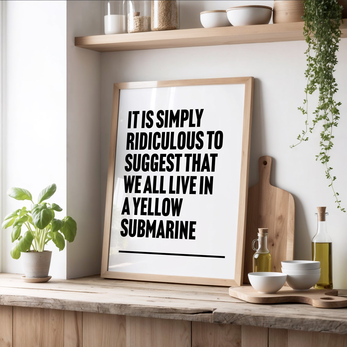 Yellow Submarine Beatles Print