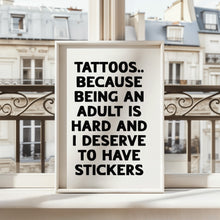 Load image into Gallery viewer, Tattoos Print