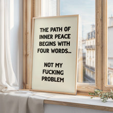 Load image into Gallery viewer, The Path Of Inner Peace Print