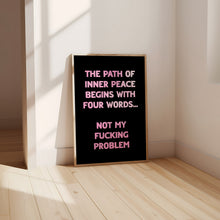 Load image into Gallery viewer, The Path Of Inner Peace Print