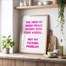 Load image into Gallery viewer, The Path Of Inner Peace Print