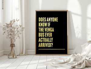 Venga Bus Print