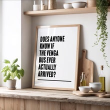 Load image into Gallery viewer, Venga Bus Print