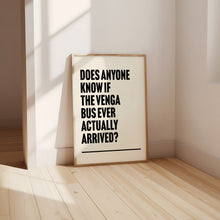 Load image into Gallery viewer, Venga Bus Print