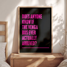 Load image into Gallery viewer, Venga Bus Print