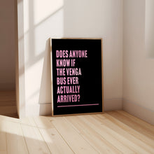 Load image into Gallery viewer, Venga Bus Print