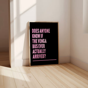 Venga Bus Print