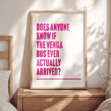 Load image into Gallery viewer, Venga Bus Print