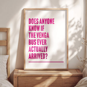 Venga Bus Print