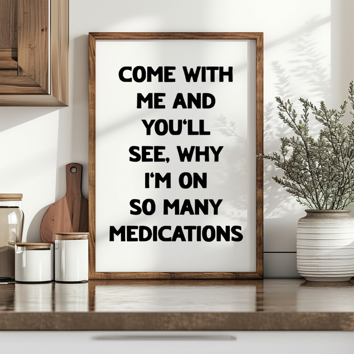 Come With Me Print